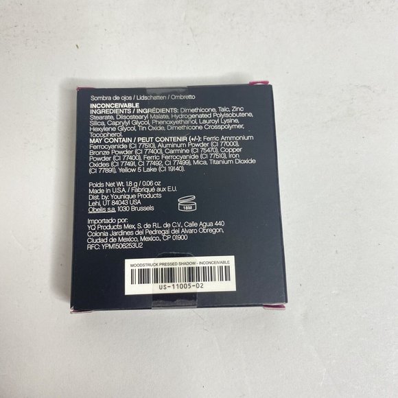 Younique Moodstruck Pressed Shadow - Inconceivable 0.06 oz NEW SEALED - Picture 2 of 6
